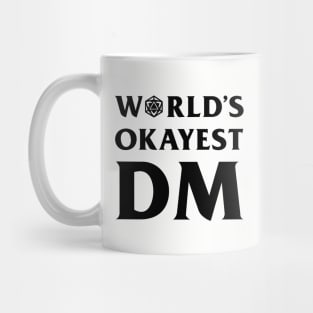 DnD Design World's Okayest DM Mug